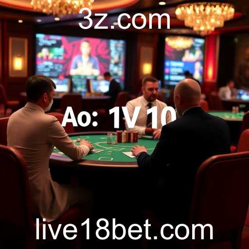 Cassino Ao Vivo no 18bet: Uma Experiência Autêntica de Jogo Online